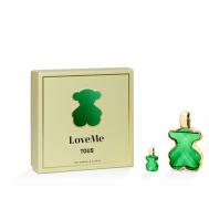Набор LoveMe The Emerald Elixir: Парфюмерная вода + Миниатюра парфюмерной воды Tous