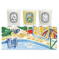 Мини-набор свечей  Candles & Wax Tablets Diptyque