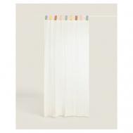 Занавеска из хлопчатобумажного муслина 140 x 270 см ZARA HOME