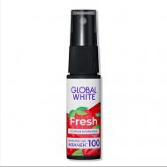 Спрей освежающий для полости рта со вкусом сочной клубники Strawberry dreams 15 GLOBAL WHITE