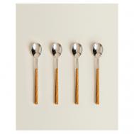 Набор из 4 десертных ложек ZARA HOME