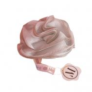 Губка-цветок для душа персиковая MEA