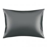 Шелковая наволочка Графит Assoro