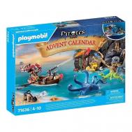 Адвент-календарь с фигурками и аксессуарами Пираты Playmobil