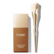 Набор для лица Super Smoother Blurring Тональный крем+Кисть ICONIC LONDON