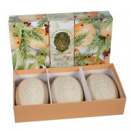 Набор мыла Tuscany orange pine / Рыжая Тосканская сосна 450 LA FLORENTINA