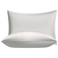 Шелковая наволочка двусторонняя Жемчужная Assoro