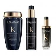 Набор Chronologiste: Шампунь +  Термозащитный крем + Сыворотка Kérastase