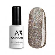 Лаковое покрытие Гель-лак с микро блестками Star Glow AKINAMI