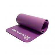 Мат для аэробики NBR 12,5 мм с кольцами REBEL BORN TO BE STRONG