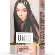ESTEL Краска для волос без аммиака, UNIQ 5/7 светлый шатен коричневый 258 Estel Professional