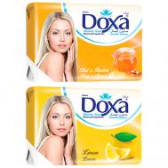 Мыло туалетное BEAUTY SOAP Лимон, Мед 480 Doxa