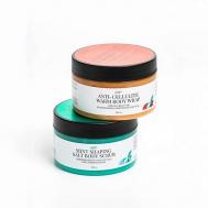 Антицеллюлитный набор Контраст: горячее обертывание + холодный скраб Beauty365