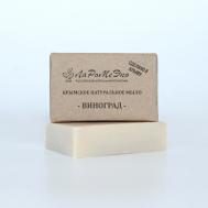 Крымское натуральное твердое мыло "ВИНОГРАД" увлажняющее, заживляющее 85 ЛАРОМЕЭКО