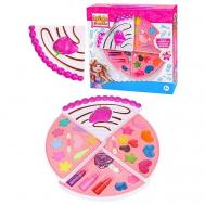Набор детской декоративной косметики "ТОРТИК" раскладной ЗВЕЗДА ВЕЧЕРИНКИ