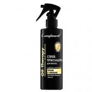 Спрей-термозащита для волос c эффектом антистатика Oil Therapy Питание и укрепление 200 Compliment