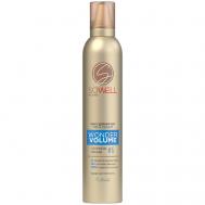 Мусс для волос Мега объем от корней сверхсильной фиксации Wonder Volume 200 SOWELL