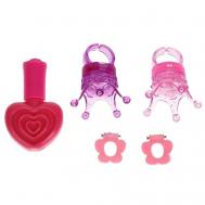 Набор косметики для девочек Царевны: Лак, Блеск для губ Милая Леди