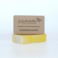 Крымское натуральное твердое мыло "МОЖЖЕВЕЛЬНИК" общеукрепляющее 85 ЛАРОМЕЭКО