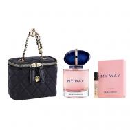 Подарочный набор My Way+Косметичка+Миниатюра Giorgio Armani