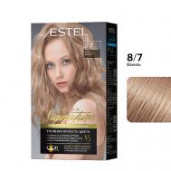 Стойкая крем-гель краска для волос ESTEL COLOR Signature 8/7 Ваниль 170 Estel Professional