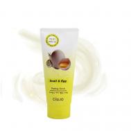 Скраб с яичным и улиточным экстрактом 180 Cellio