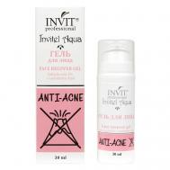 Гель для лица Face recover gel Salicylic acid 2% + Lactobionic Acid 50 Invit