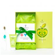 Подарочный набор детской косметики для зубов "Зеленое яблоко" MontCarotte
