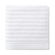 Антибактериальная махровая салфетка для ухода за лицом, 30х30 см. Цвет: «Альпийский снег» (белый) SOFT SILVER