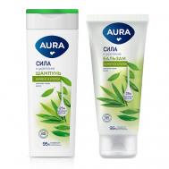 Шампунь и Бальзам Сила и укрепление Aura