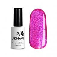Лаковое покрытие Гель-лак магнитный кошачий глаз AKINAMI