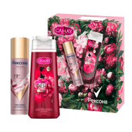 Подарочный набор ПАРФЮМИРОВАННАЯ КОЛЛЕКЦИЯ Гель для душа + Дезодарант антиперспирант Camay