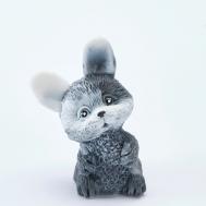 Мыло ручной работы Зайчик серый 60 SKUINA