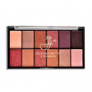 Тени для век 12-ти цветные Ffleur