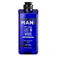 Гель для душа 3 в 1 «ДИКИЙ ЛЕС» MAN 460 DOLCE MILK