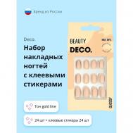 Набор накладных ногтей GLOSSY deco
