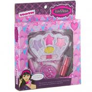 Набор декоративной косметики Eva Moda "Ракушка" розовый прозрачный Bondibon