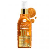 Масло для загара для тела с шиммером водостойкое SPF 10+ / РА++ SUN CARE SHIMMERING TAN OIL 200 7Days