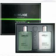 Успокаивающий набор средств после бритья FRESH GREEN TEA FOR MAN 2 SET LEBELAGE