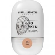 Тональная основа с высокой степенью покрытия Ekso Skin INFLUENCE BEAUTY