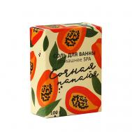Соль для ванны "Сочная папайя" 100 Beauty Fox