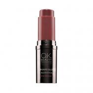 Кремовые румяна в стике тон Velvet rose розовый нюд OK Beauty