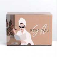 Бьюти бокс FOR U с основным мотивом фруктов и цитруса KHOMEY COSMETICS