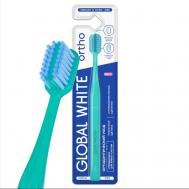 Зубная щетка ORTHO MEDIUM & HARD GLOBAL WHITE