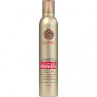Мусс для волос Максимальная защита и идеальная укладка, сильной фиксации Ultimate Protection 200 SOWELL