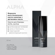 Масло для бороды питание и восстановление структуры ALPHA 50 Estel Professional