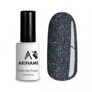 Лаковое покрытие Гель-лак с микро блестками Star Glow AKINAMI