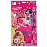Косметика ДЛЯ ДЕВОЧЕК тени для век, помада, лак для ногтей Милая Леди