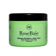 Маска для волос кератиновая с экстрактом алоэ вера Masque Keratine X Aloe Vera 500 RB ROSEBAIE PARIS