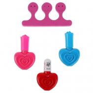 Набор косметики для девочек Царевны: Лак, разделитель Милая Леди